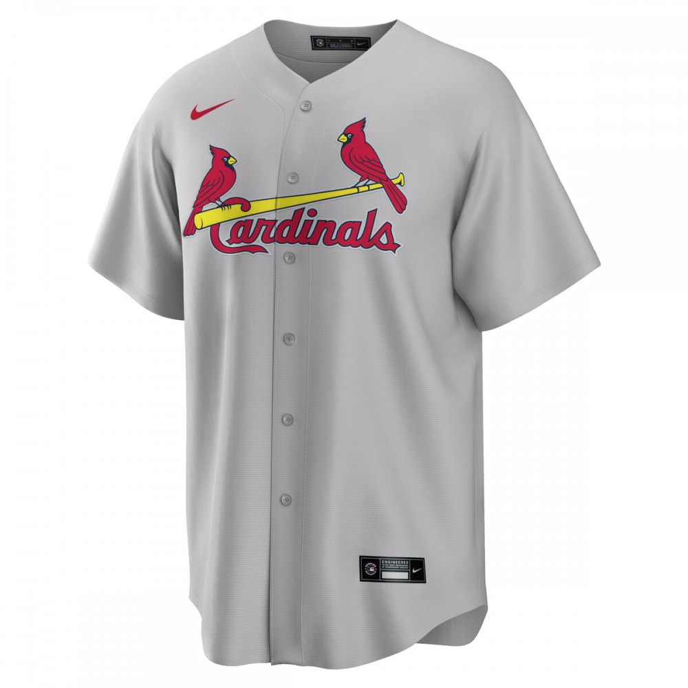 Paul Goldschmidt St. Louis Cardinals Road Replica Player Name Jersey - Gray-Pro Kit Vault | Brand New 26/27 Sports Jerseys